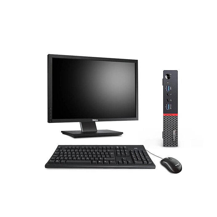 Pack Lenovo ThinkCentre M700 Tiny (Lenovo28614) · Reconditionné