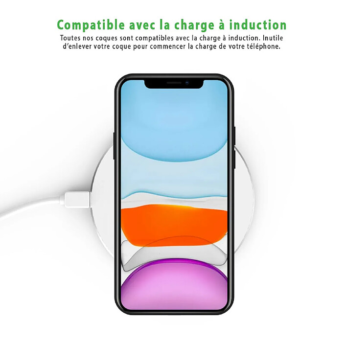 LaCoqueFrançaise Coque iPhone 12 Mini miroir Fleurs Blanches Design pas cher
