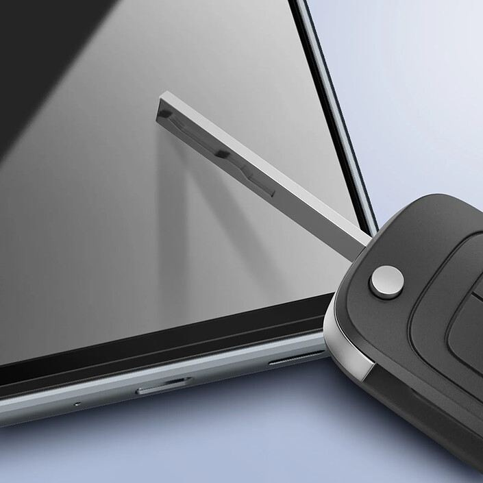 Acheter Avizar Verre Trempé pour Samsung Galaxy A06 Dureté 9H Full Glue 5D Transparent