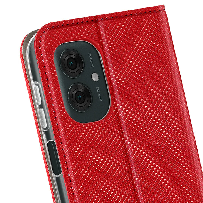 Acheter Avizar Étui pour Motorola Moto G55 Clapet Porte-carte et Support Vidéo