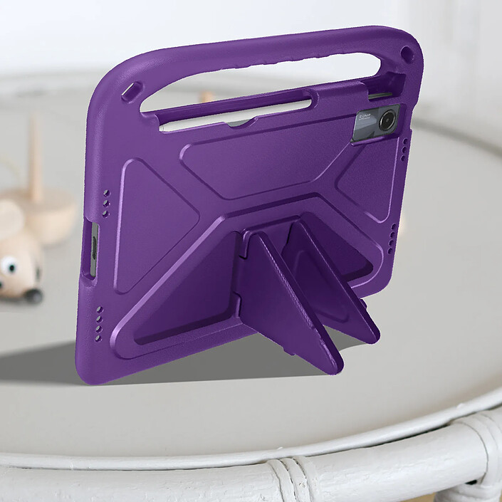 Acheter Avizar Coque Enfant pour Xiaomi Redmi Pad SE / Pad 2 avec Poignée et Support Violet