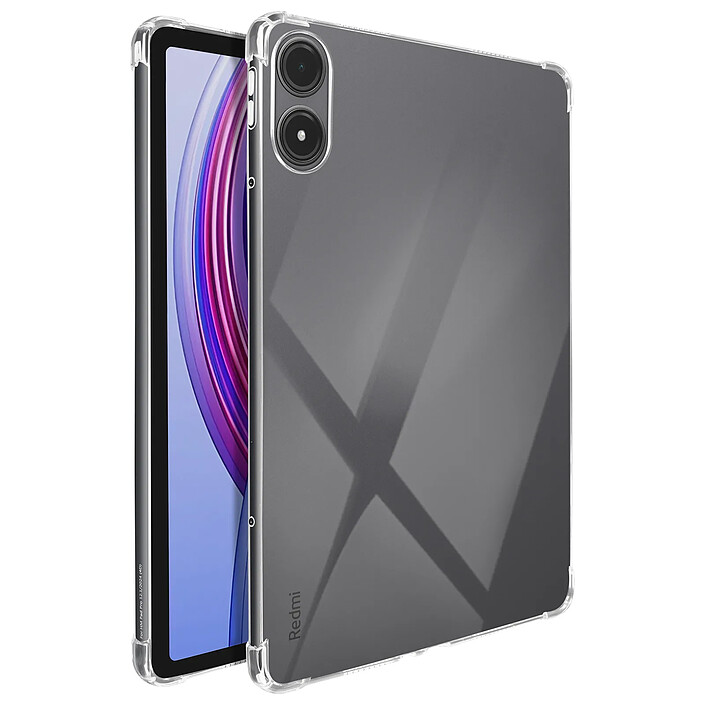 Avizar Coque pour Xiaomi Redmi Pad Pro, Pad 2 Pro et Poco Pad Antichoc Coins renforcés Transparent