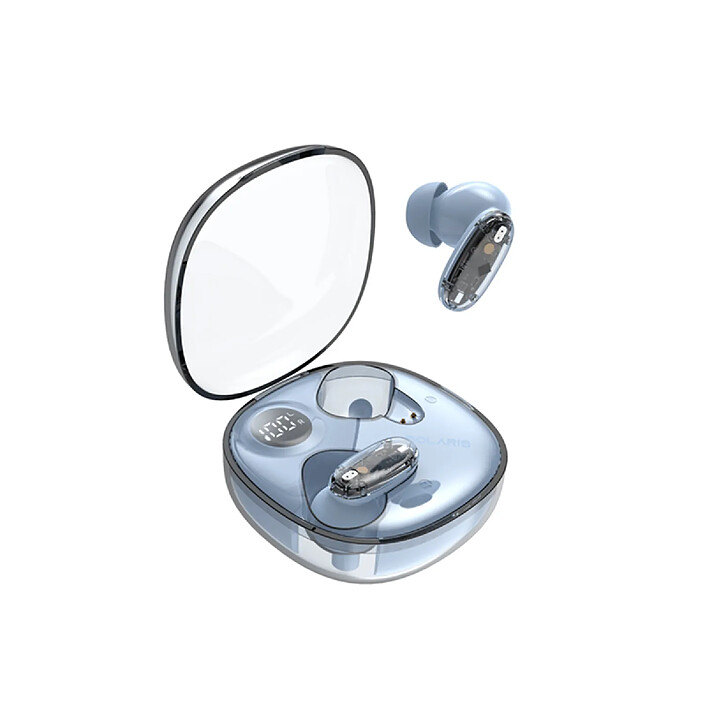 Avizar Écouteurs TWS Bluetooth 5.3 Compatible Siri Modèle Venezia Bleu