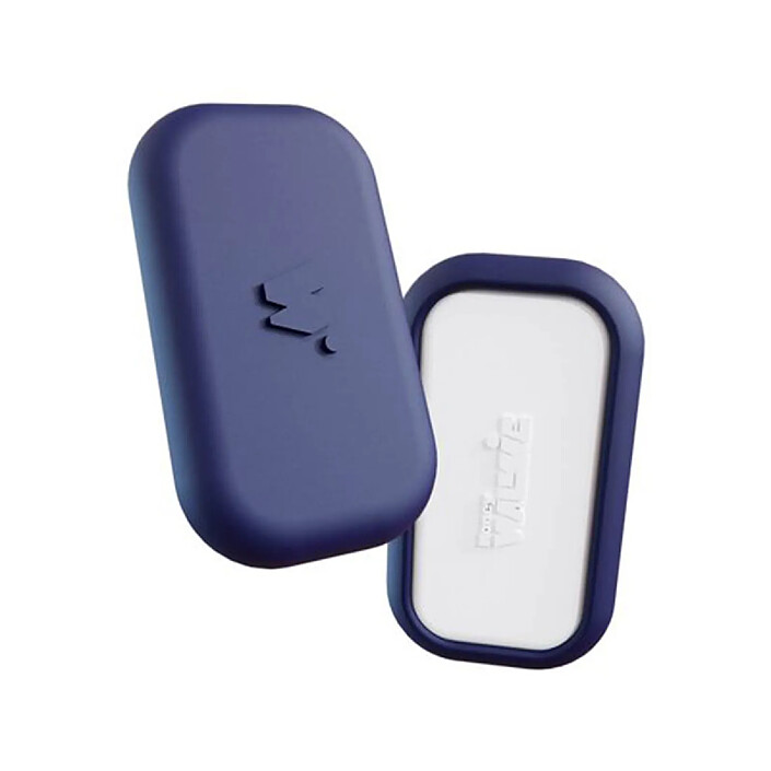MONEY WALKIE Porte-monnaie sans Contact avec Coque Modèle POP Compact et Simple d'Usage Bleu marine