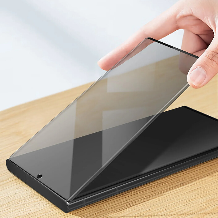 Acheter Prio Verre Trempé pour Samsung Galaxy S23 Ultra Haute Protection 9H Ultra Fin 0,33mm Noir