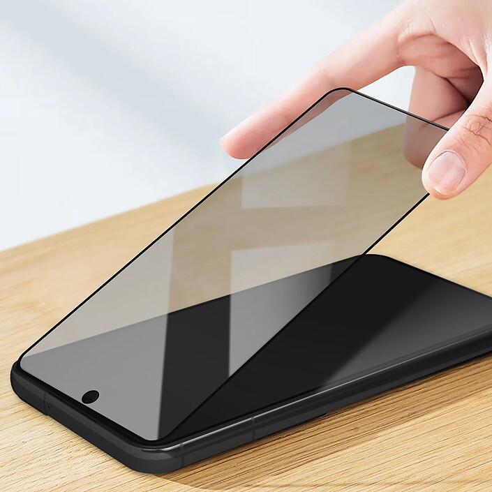 Acheter Prio Verre Trempé pour Samsung Galaxy S23 Haute Protection 9H Ultra Fin 0,33mm Noir