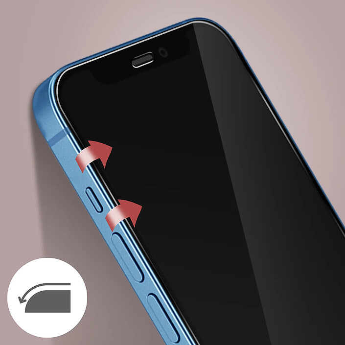 Acheter X-One Film pour iPhone 12 Mini Verre Trempé 9H Biseauté Antichoc Transparent