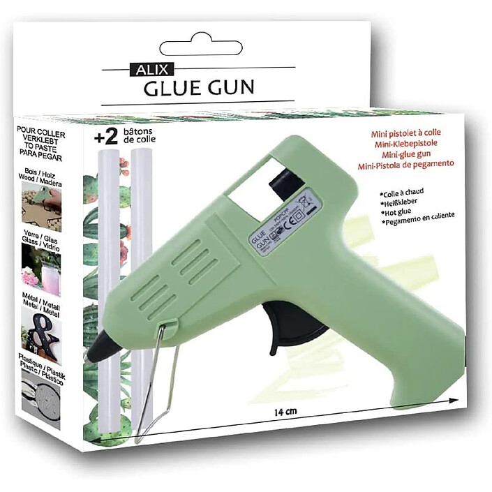 Acheter CLÉOPÂTRE Mini Pistolet à Colle + 2 Bâtons de Colle
