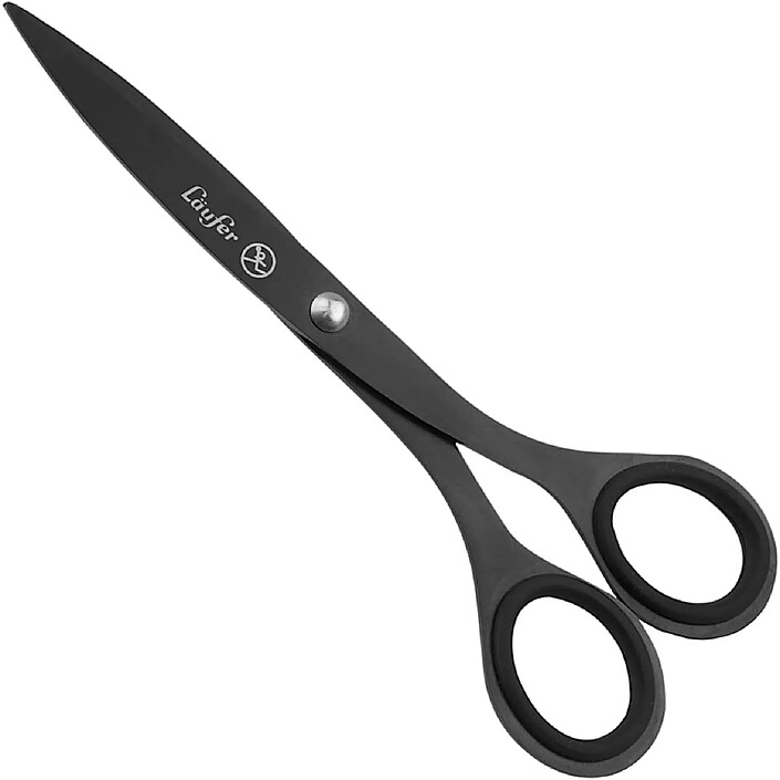 LÄUFER Ciseaux Universels Design Revetu Titane 170 mm Noir