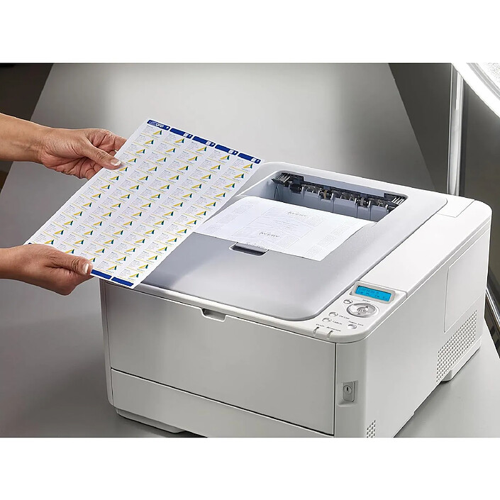 Acheter AVERY Boîte de 1625 étiquettes laser blanc 38,1X21,2 L7651-25