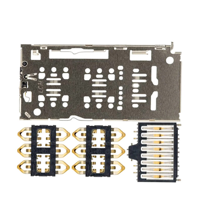 Clappio Lecteur de carte SIM de remplacement pour Honor 8X