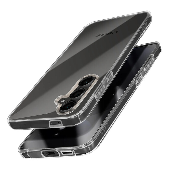 Avizar Coque Intégrale pour Samsung S24 FE Tactile avec Bord Caméra Surélevé
