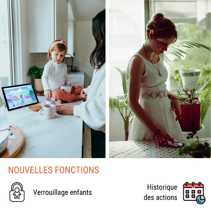 Acheter Priska FR Dual Pack - Lot de 2 Prises Wi-Fi avec compteur de consommation