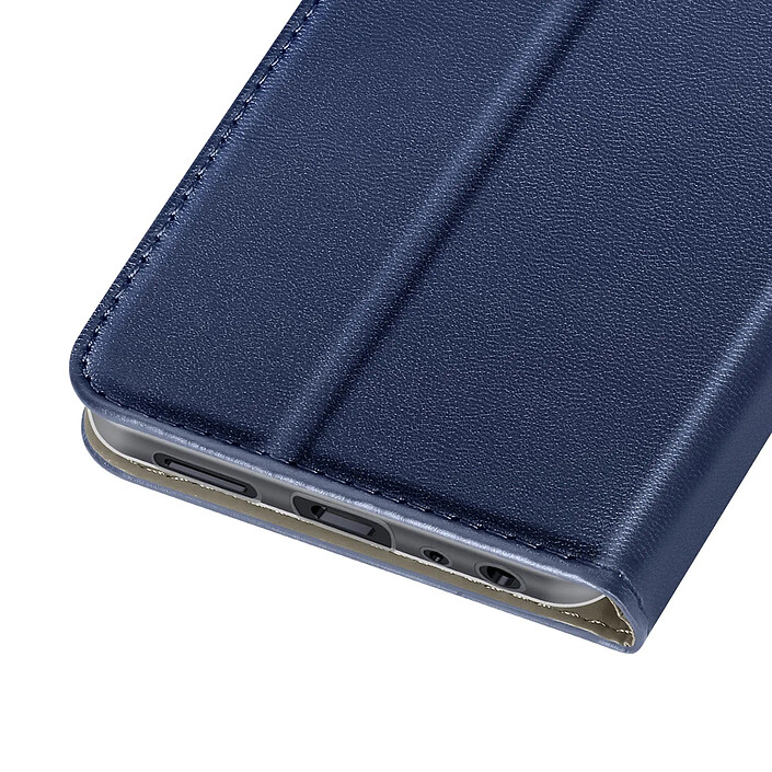 Avizar Étui pour Samsung Galaxy A06 Clapet Magnétique Porte-carte Bleu nuit pas cher