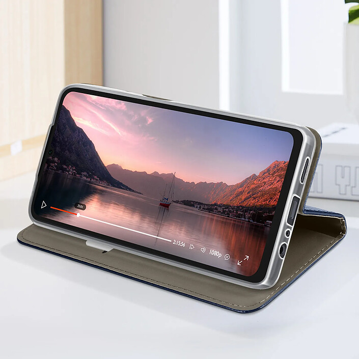 Avis Avizar Étui pour Samsung Galaxy A06 Clapet Magnétique Porte-carte Bleu nuit