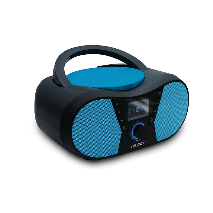 Mooov 477412 - Lecteur CD Sportman avec radio FM, port USB, fonctions sleep et ID3