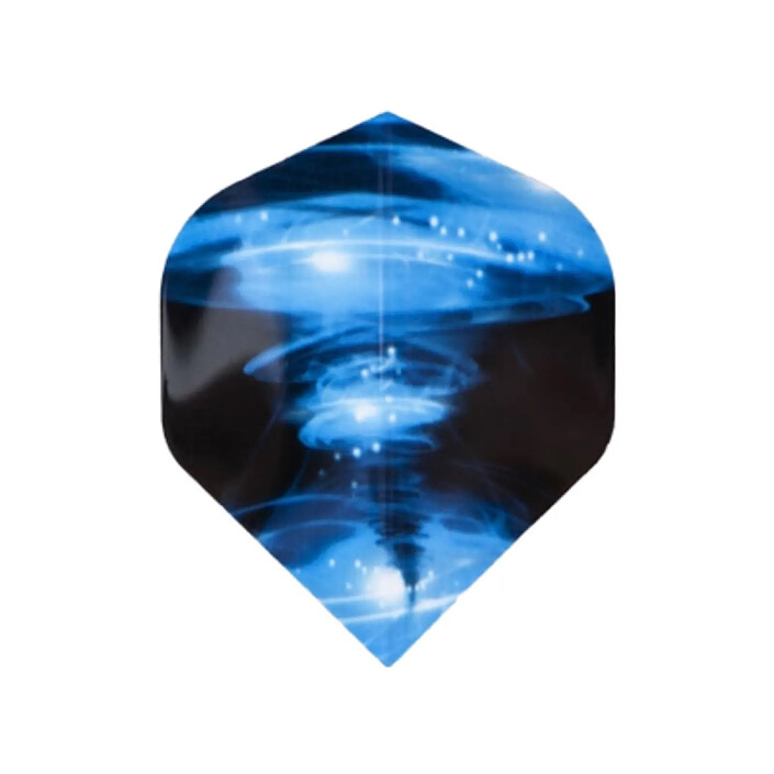 Avis De Faugères Jeu de 3 Fléchettes Professionnelles Modèle Typhoon Bleu