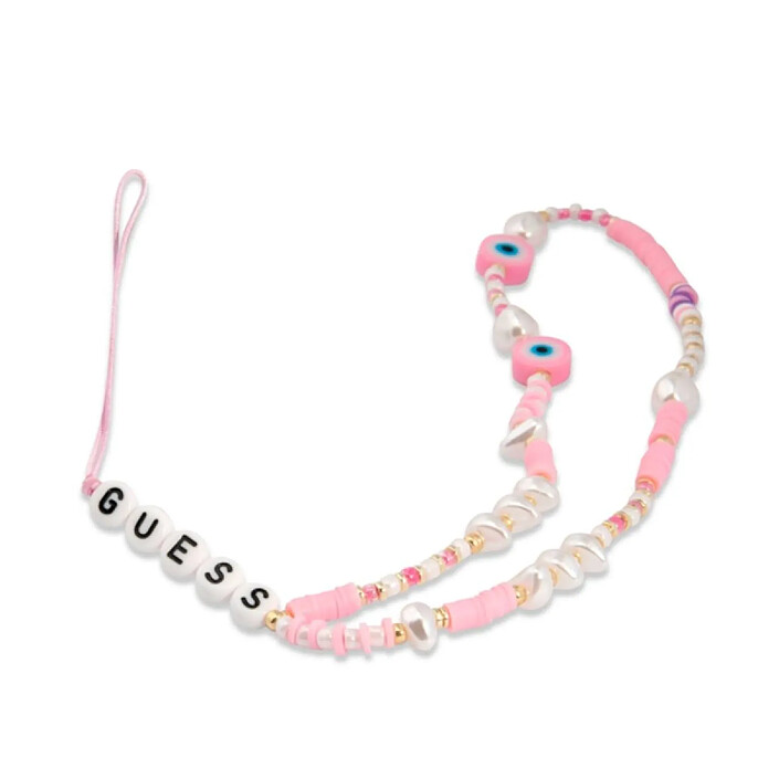 Guess Cordon de Téléphone Universel Rose