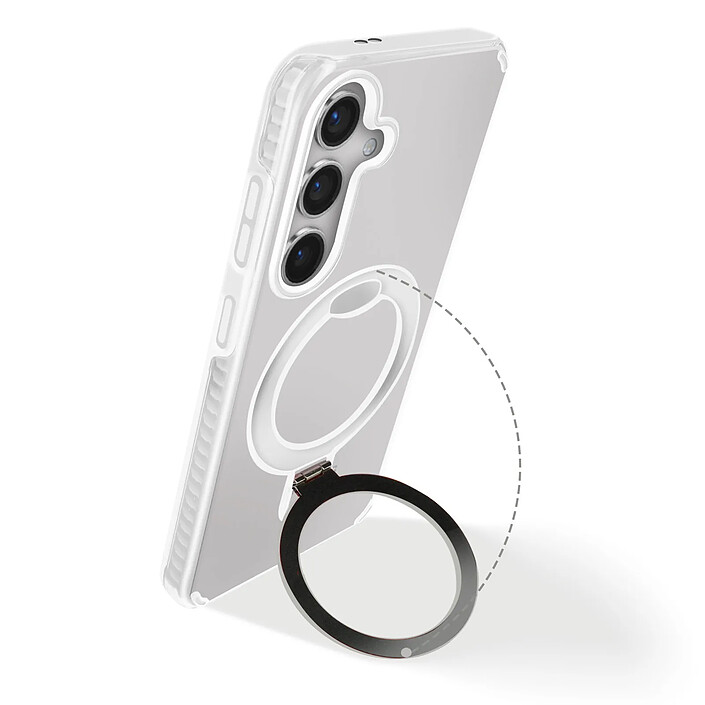 Avis Avizar Coque MagSafe pour Samsung S24 Plus et S25 Plus Antichoc Support Blanc