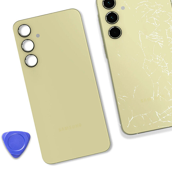 Acheter Clappio Vitre arrière de remplacement pour Samsung Galaxy A55 Vert Pâle