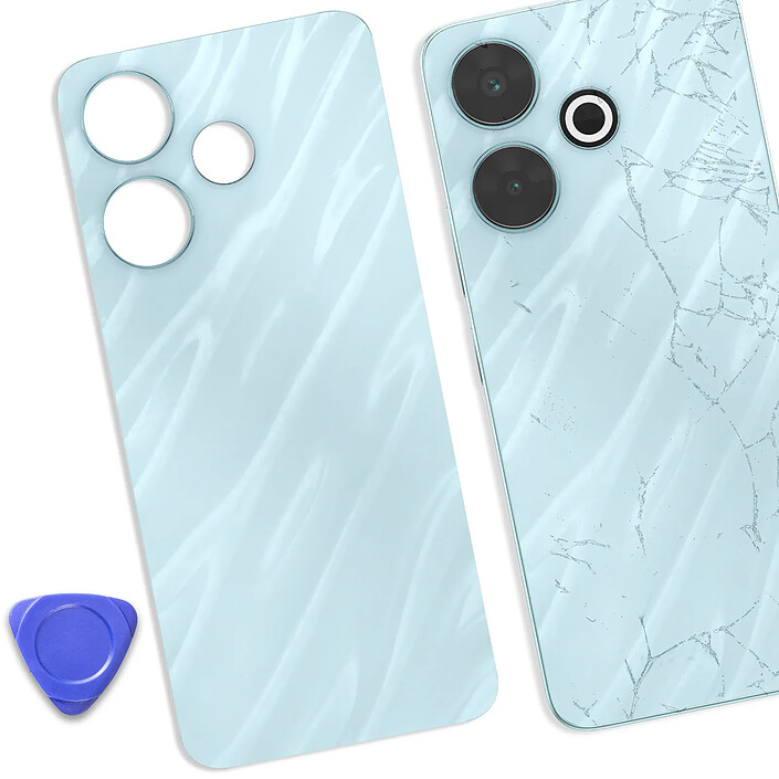 Acheter Clappio Cache Batterie de remplacement pour Xiaomi Redmi 13 4G Bleu