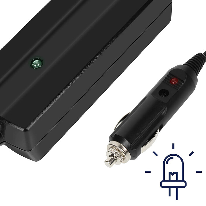 Acheter Akyga Chargeur Voiture pour PC Portable Prise 5.5 x 2.5 mm Noir