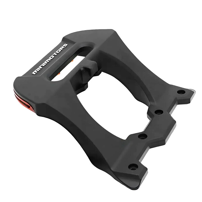 Minimotors Cale-pied Arrière pour Trottinette Dualtron Victor Luxury avec LED Noir