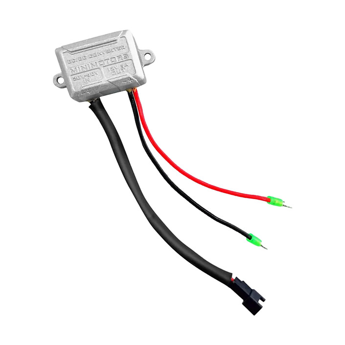 Minimotors Convertisseur de Tension DC 12V pour Trottinette Dualtron Thunder 3 Gris