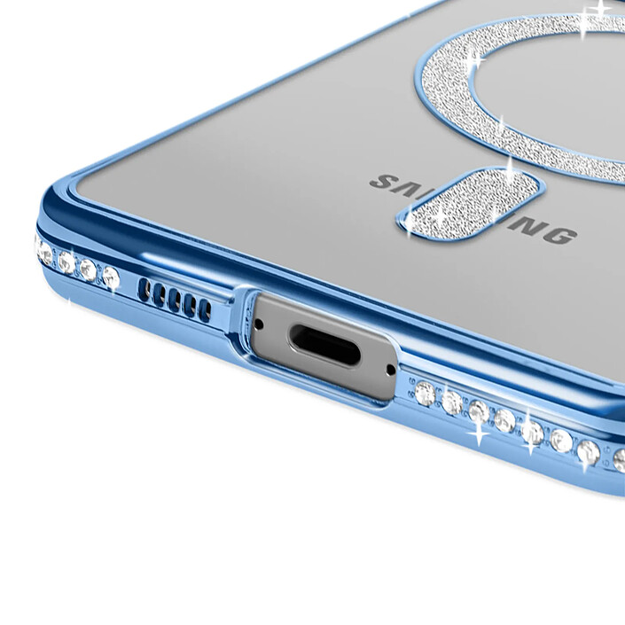 Acheter Avizar Coque Diamant pour Samsung Galaxy S24 FE MagSafe Contour Strass