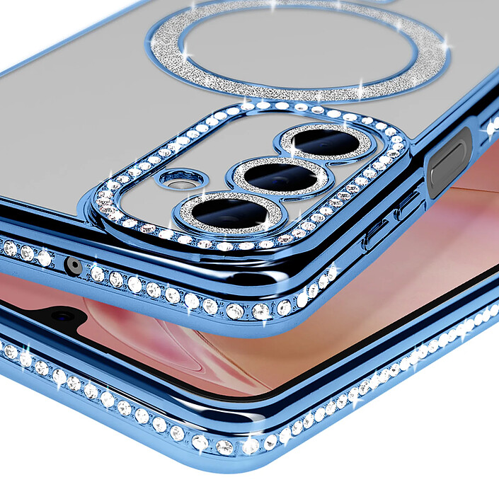Avis Avizar Coque Diamant pour Samsung Galaxy A16 MagSafe Contour Strass