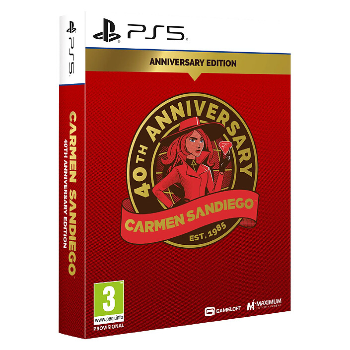 Carmen Sandiego 40th Anniversary Edition PS5