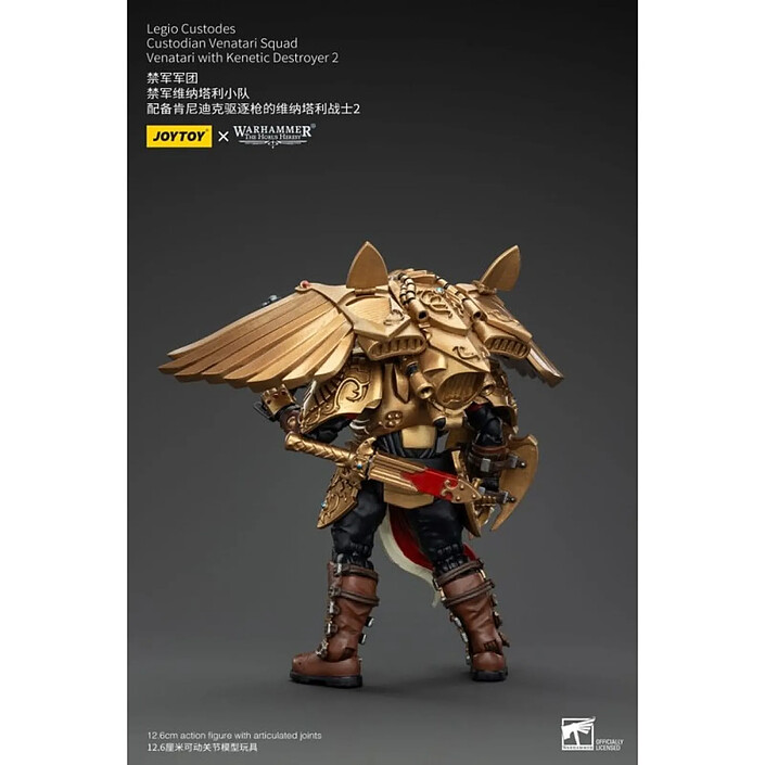 Avis Warhammer The Horus Heresy - Figurine 1/18 Legio Custodes Custodian Venatari Squad Venatari with Kenetic Destroyer 2 13 cm