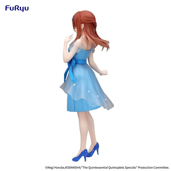 Avis The Quintessential Quintuplets - Statuette Trio-Try-iT Nakano Miku Pastel Dress Ver. 21 cm