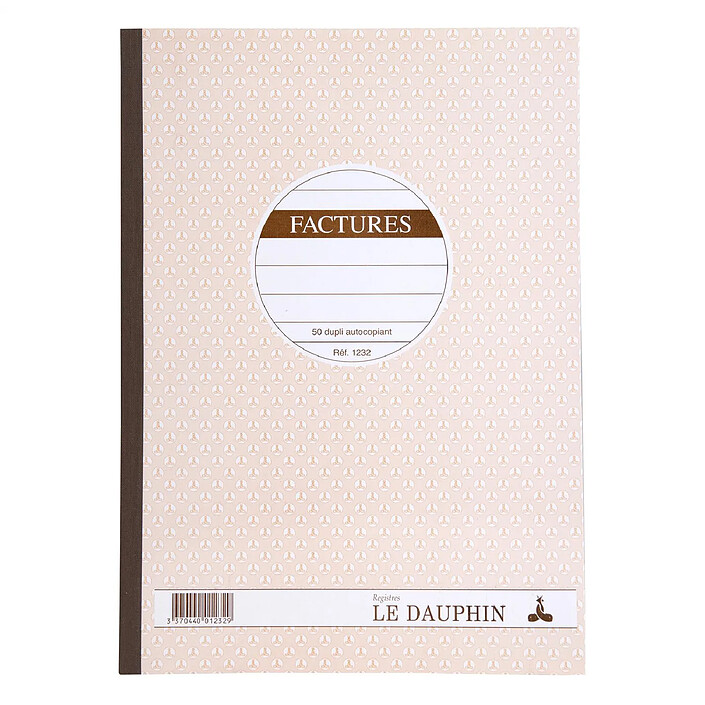 LE DAUPHIN Manifold autocopiant 297X210 Factures 50 dupli - Avoine