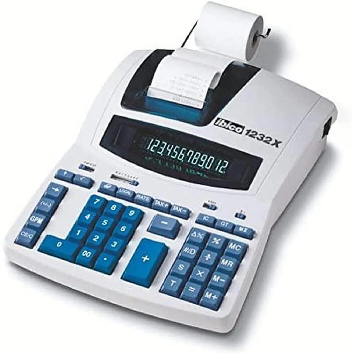 IBICO calculatrice imprimante de bureau 1232X professionelle