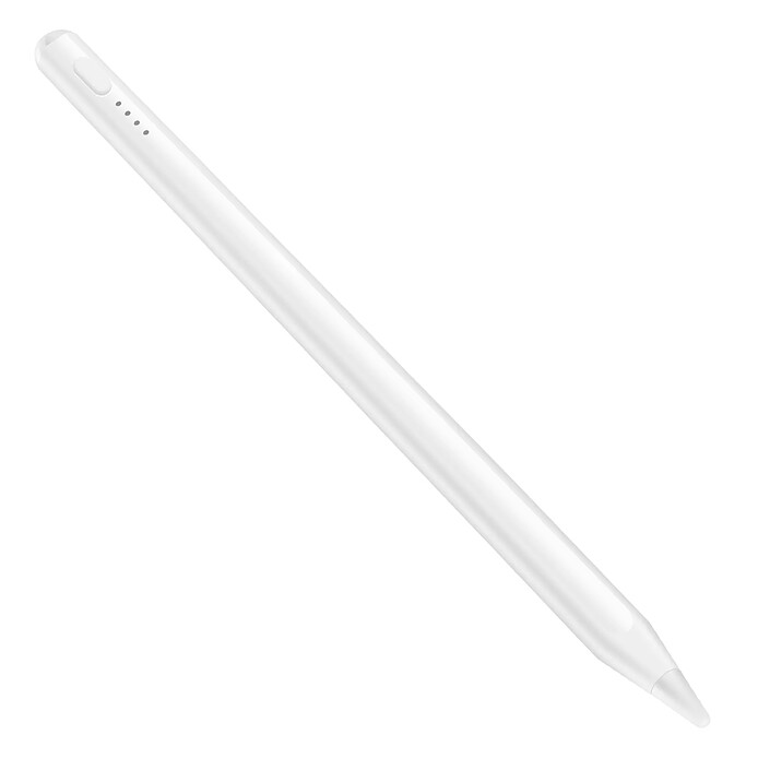 Avizar Stylet pour iPad Mini, Air et Pro Pointe Inclinable Autonomie 10H Blanc