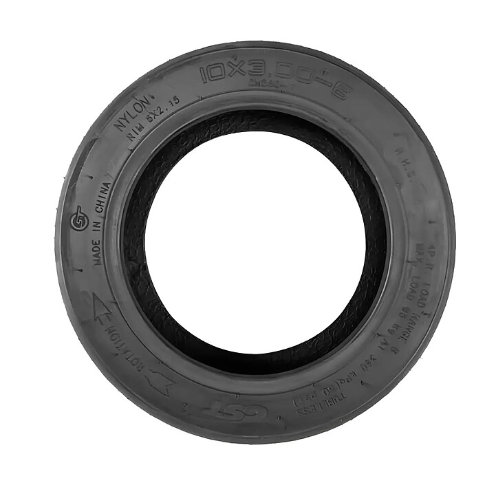 Avis Avizar Pneu Tubeless Anti-Crevaison 10'' pour Dualtron New et Dualtron Victor