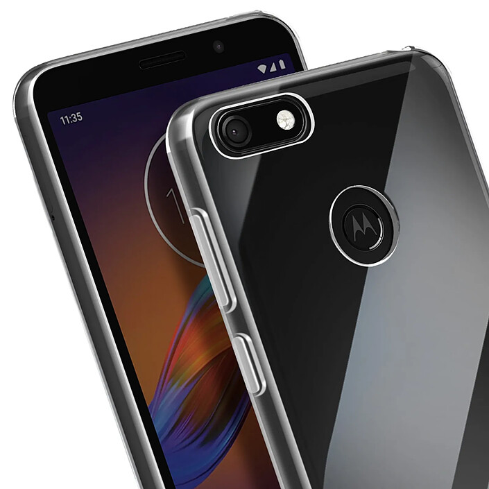 Acheter Avizar Coque pour Motorola Moto E6 Play Silicone Souple Design Fin Léger