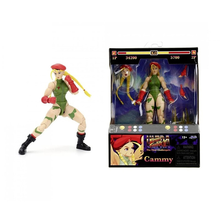 Avis Ultra Street Fighter II: The Final Challengers - Figurine 1/12 Cammy 15 cm