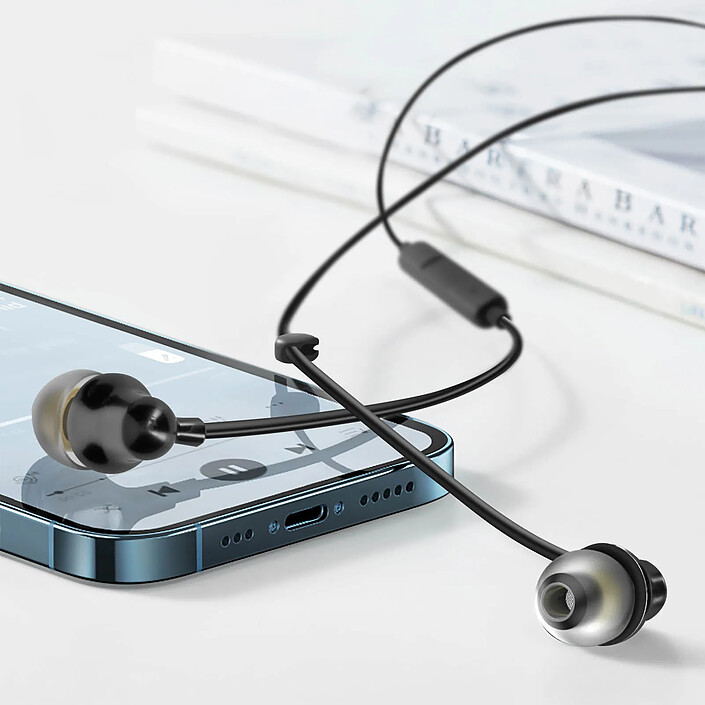 Avis LinQ Écouteurs Filaires Lightning Intra-auriculaires Microphone Boutons Argent