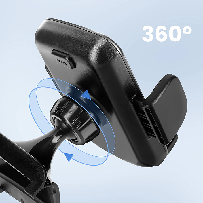 LinQ Support Voiture pour Téléphone 4.7 à 7.2 pouces Tesla Model S / X Noir pas cher