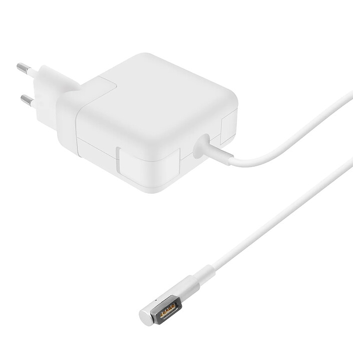 LinQ Chargeur Mural MagSafe MacBook Air 45W Recharge Rapide Compact AP-45  Blanc