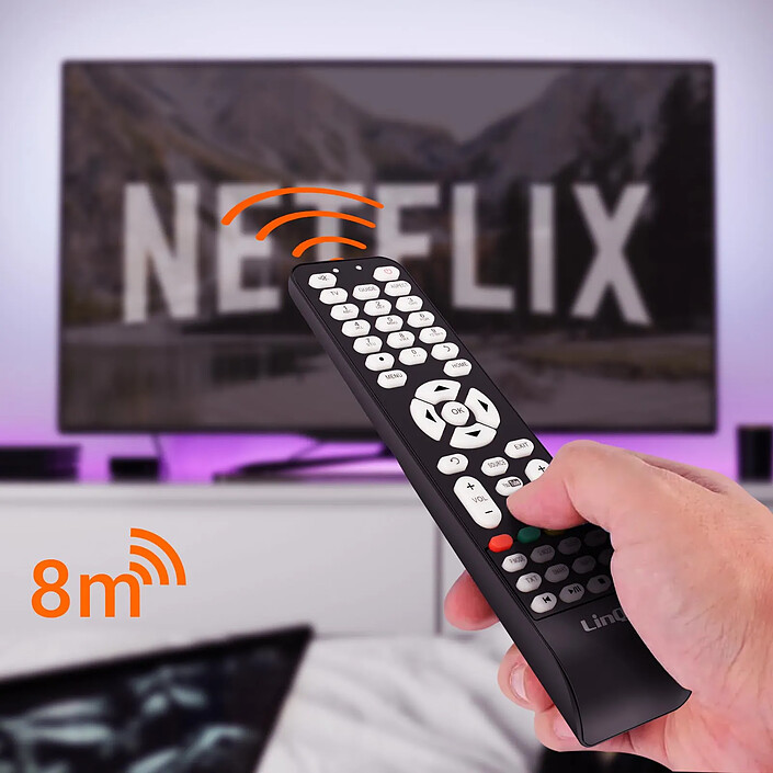 Acheter LinQ Télécommande Universelle Téléviseur Toshiba LCD PLASMA LED 4K  Noir