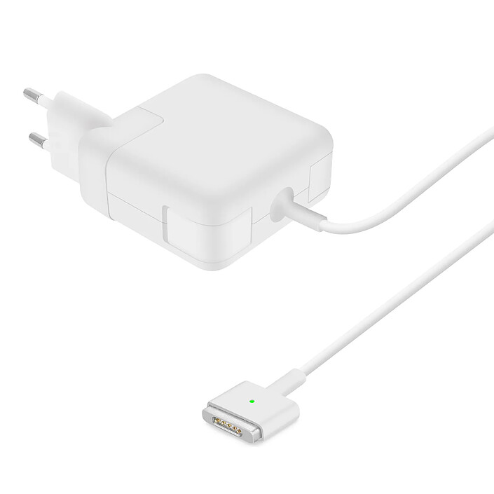 LinQ Chargeur Mural MagSafe 2 pour MacBook Air 45W Charge Rapide Compact A2-45 Blanc