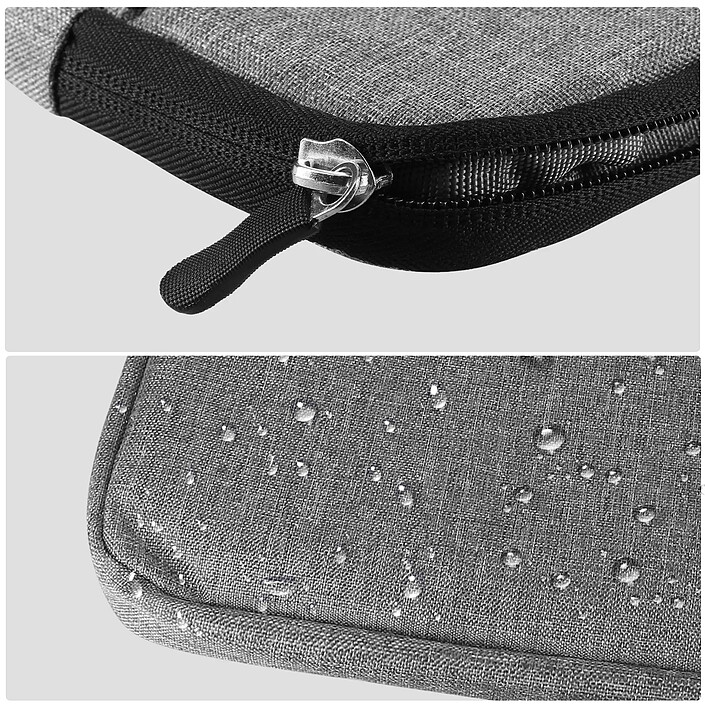 LinQ Sacoche pour Ordinateur Portable jusqu'à 15 pouces Imperméable Gris pas cher