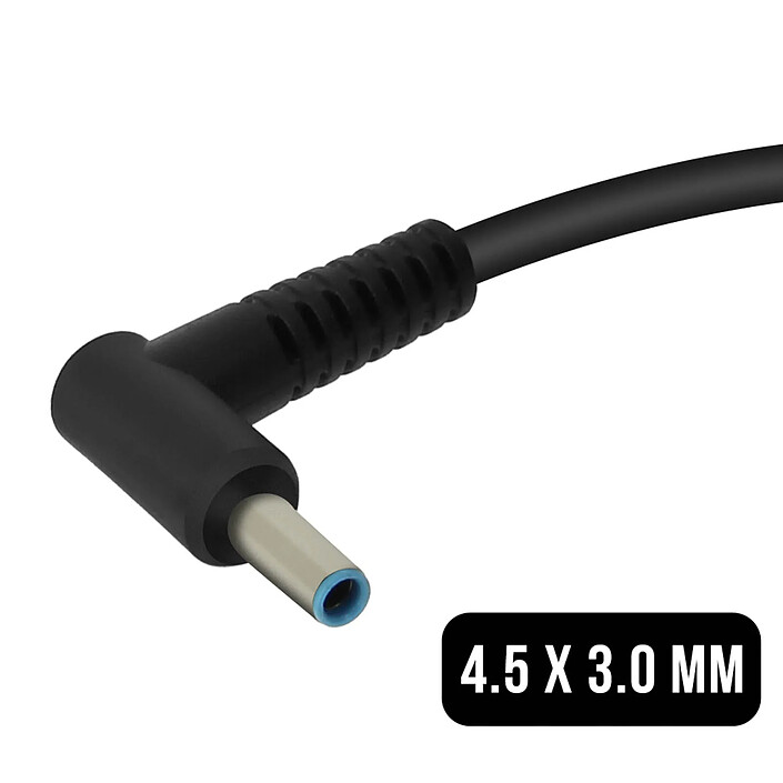 LinQ Chargeur Secteur PC HP 65W 19.5V 3.33A Embout 4.5*3.0 mm HP-4530 Noir pas cher