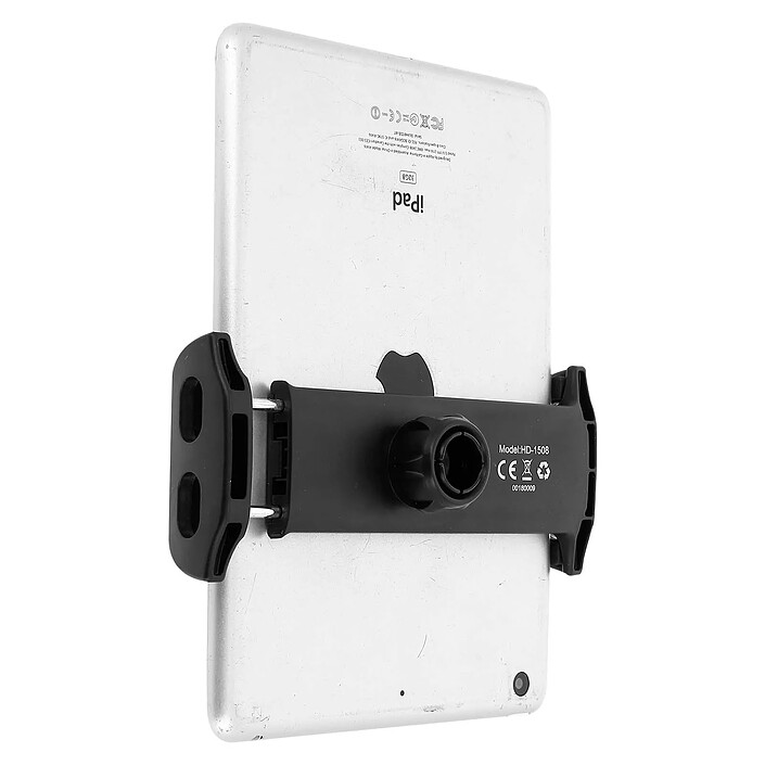 LinQ Support Bureau Universel Rotatif à 360° Bras ajustable Fixation pince Noir pas cher