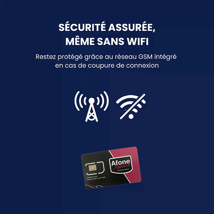 Daewoo - Alarme Maison WiFi + GSM Sans Fil Touch AM341 - Sans Abonnement - Kit Complet avec Caméras Full HD Intérieure/Extérieure pas cher