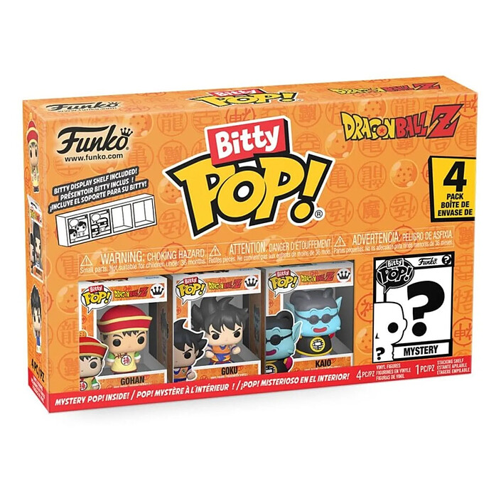 Avis Dragon Ball - Pack 4 figurines Bitty POP! Dragon Ball 2,5 cm
