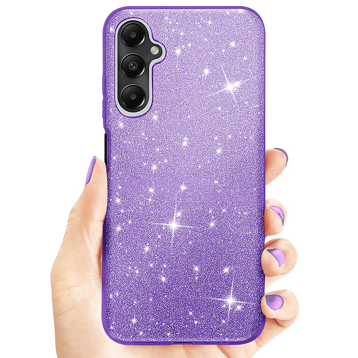 Avizar Coque à Paillettes pour Samsung Galaxy A05S Antichoc Scintillant pas cher
